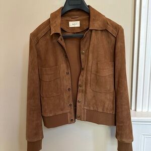 Suede brown jacket